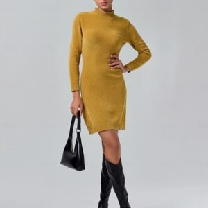 Chenille Urban Cleanfit Midi Sweater Dress Ador Mustard 2025 $45.00 XS S M L XL 2XL 3XL 4XL