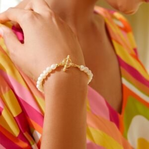 Women's Chain Bracelet Gold Brass Pearl Elegant Fashion Ador Gold 2025 $19.00 XS S M L XL 2XL 3XL 4XL